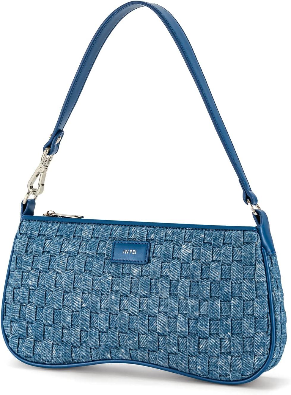 imageJW PEI Womens Eva Shoulder HandbagDenim Weave