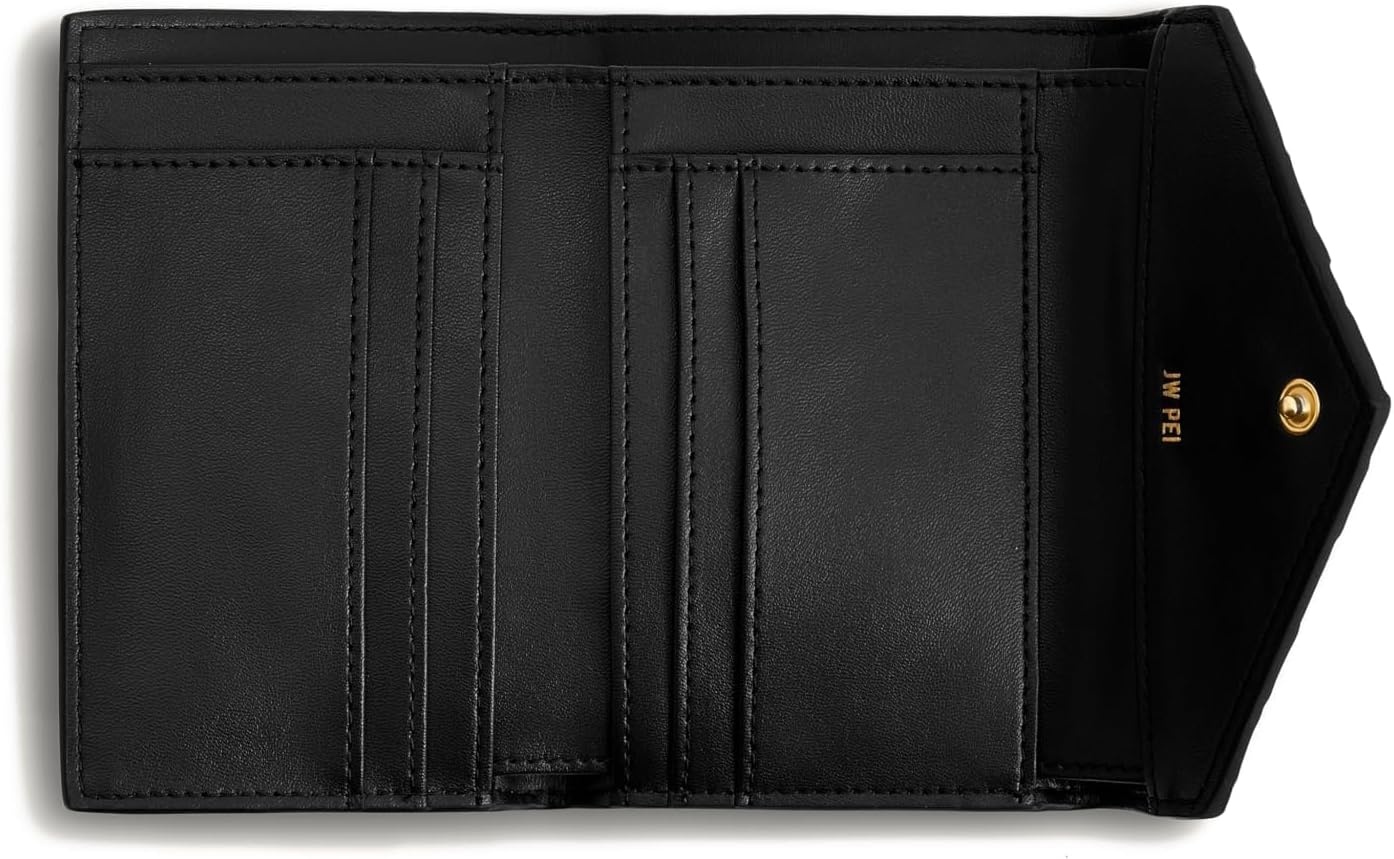 image:imageJW PEI Celeste Woven Textured Envelope Wallet BlackBlack