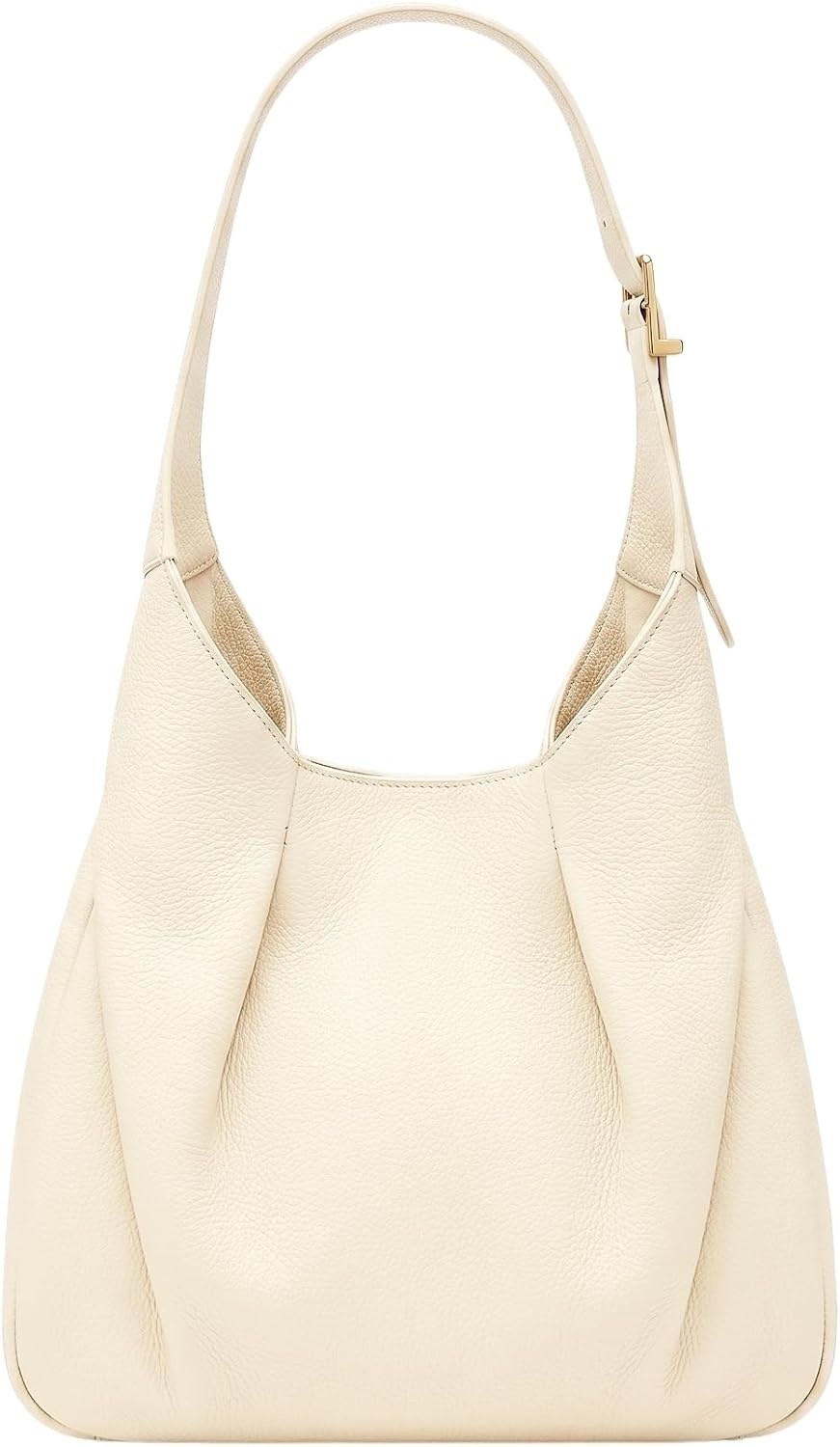 image:imageJEI Womens Alina Faux Suede Hobo BagWhite