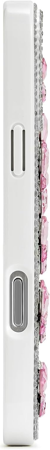 image:imageJW PEI Shark Blue Artificial Crystal Phone Case BlueButterfly Crystal White