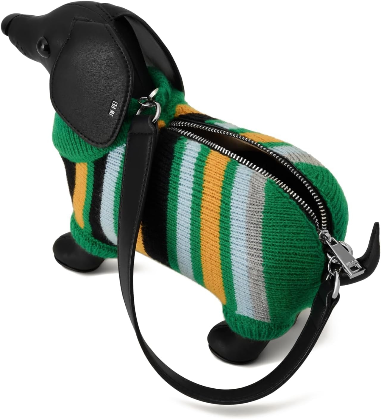 image:imageJW PEI Womens Addison Dachshund handbagBlack