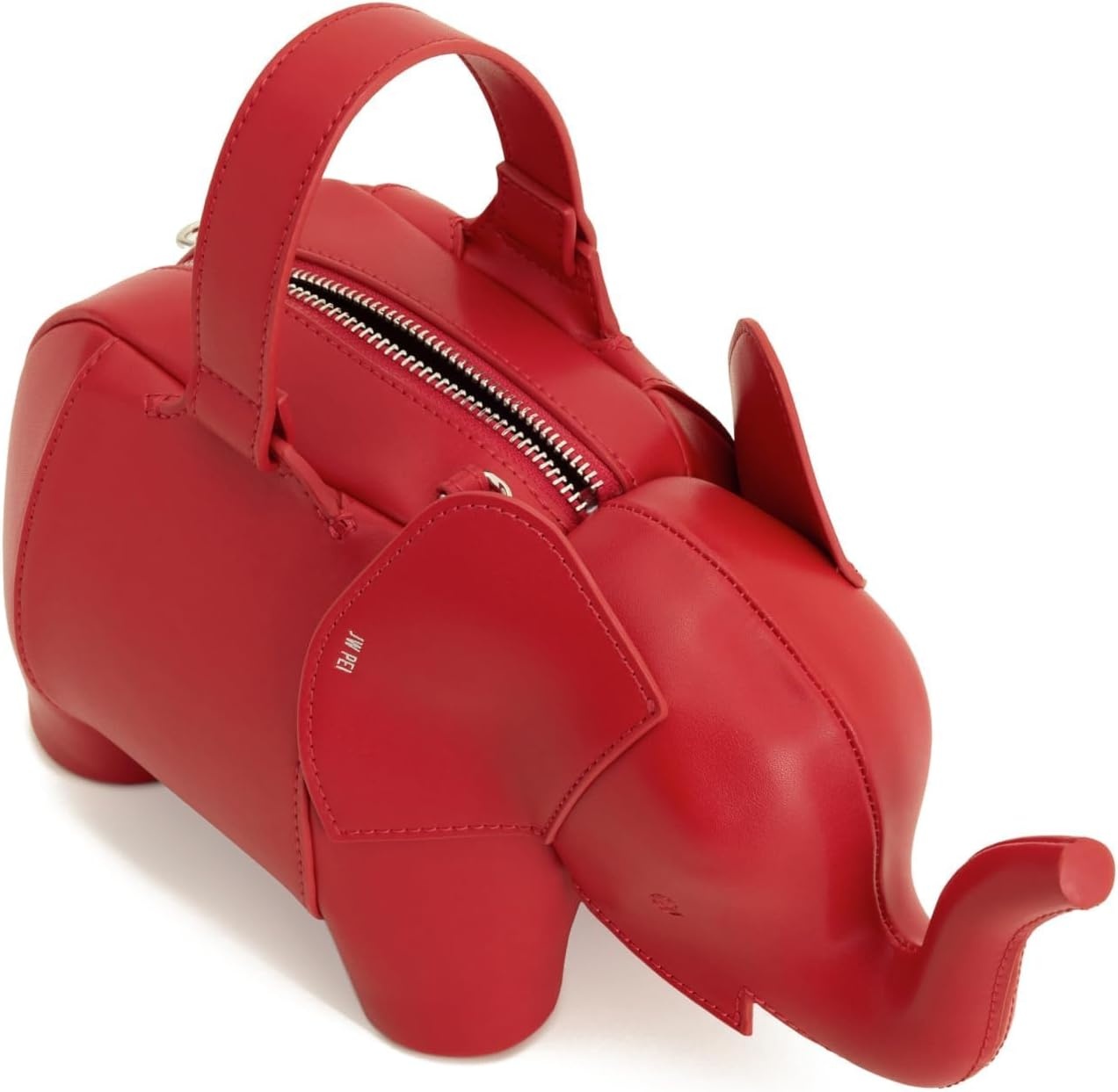 image:imageJW PEI Womens Claire Elephant Shaped HandbagRed