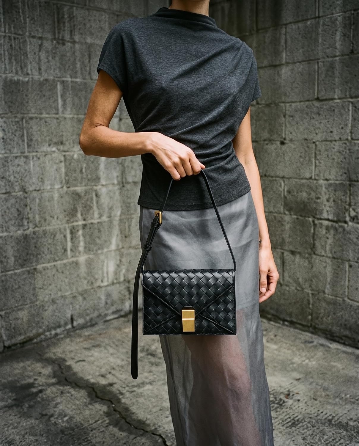 image:imageJW PEI Womens Clio Envelope Crossbody BagBlack