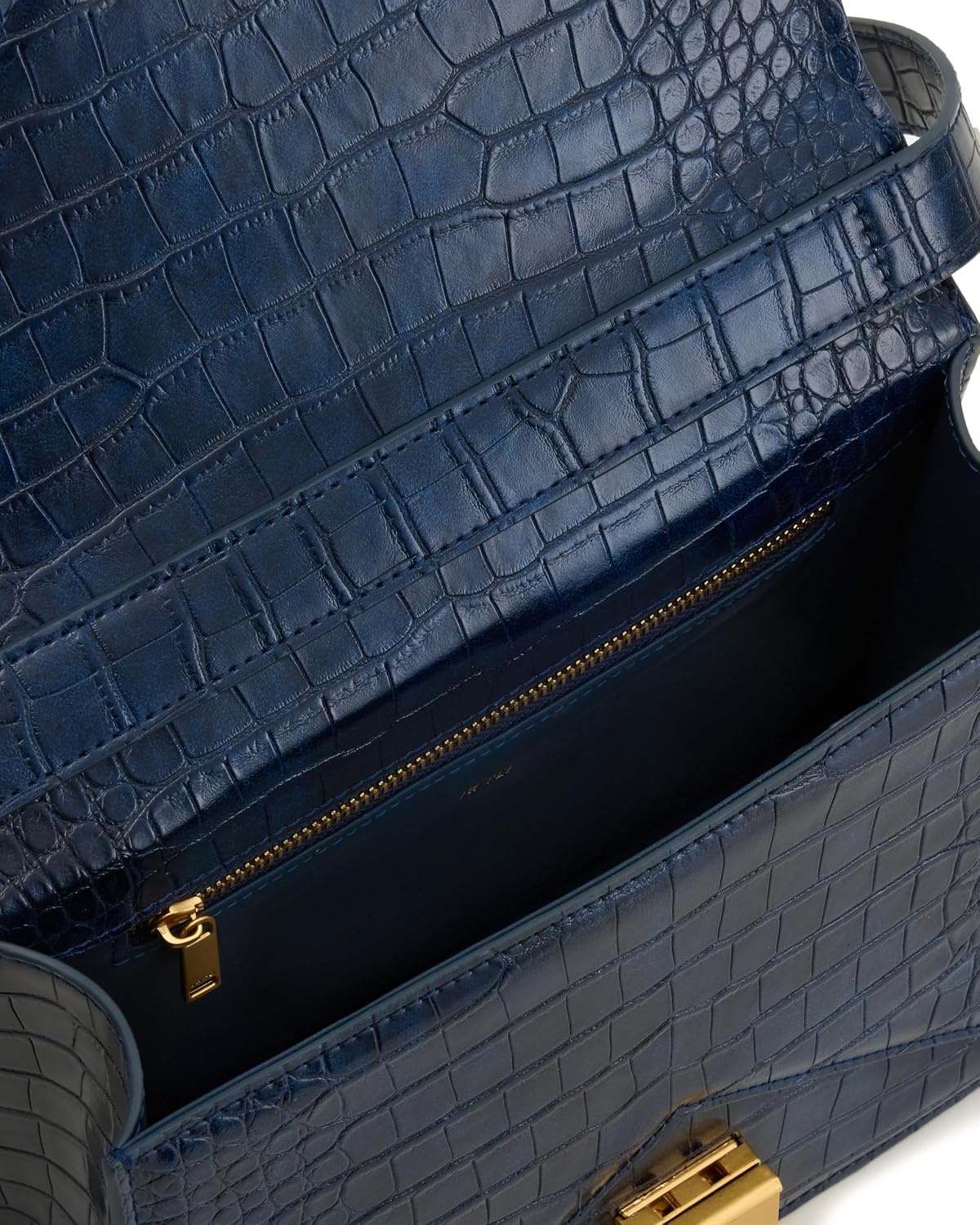 image:imageJW PEI Womens Clio Envelope Crossbody BagNavy Croc