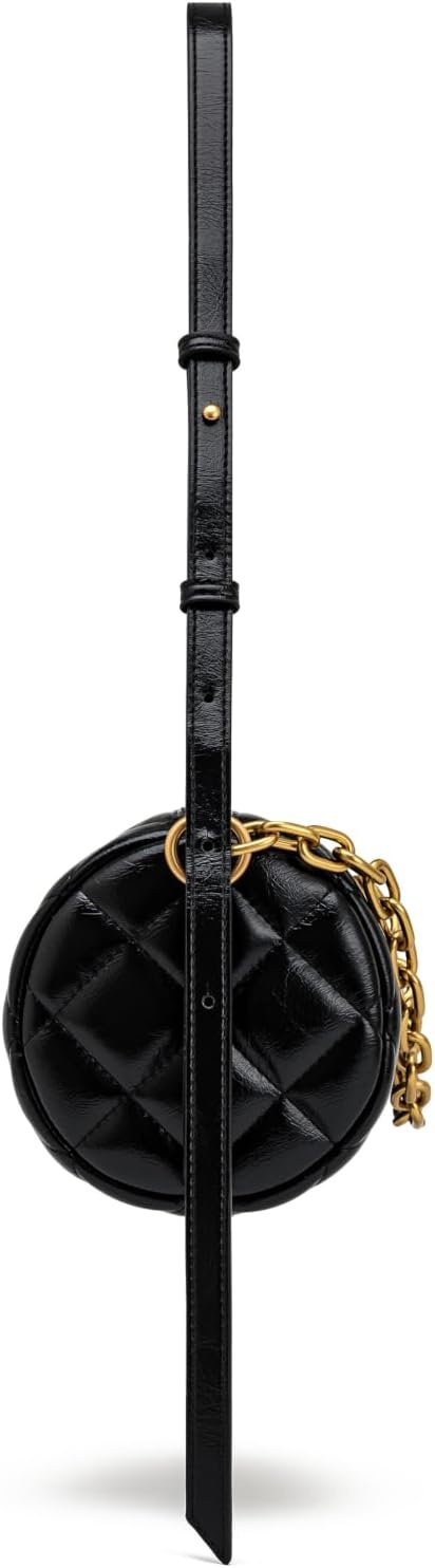image:imageJW PEI Womens Dachshund Quilted Chain Shoulder BagBlack