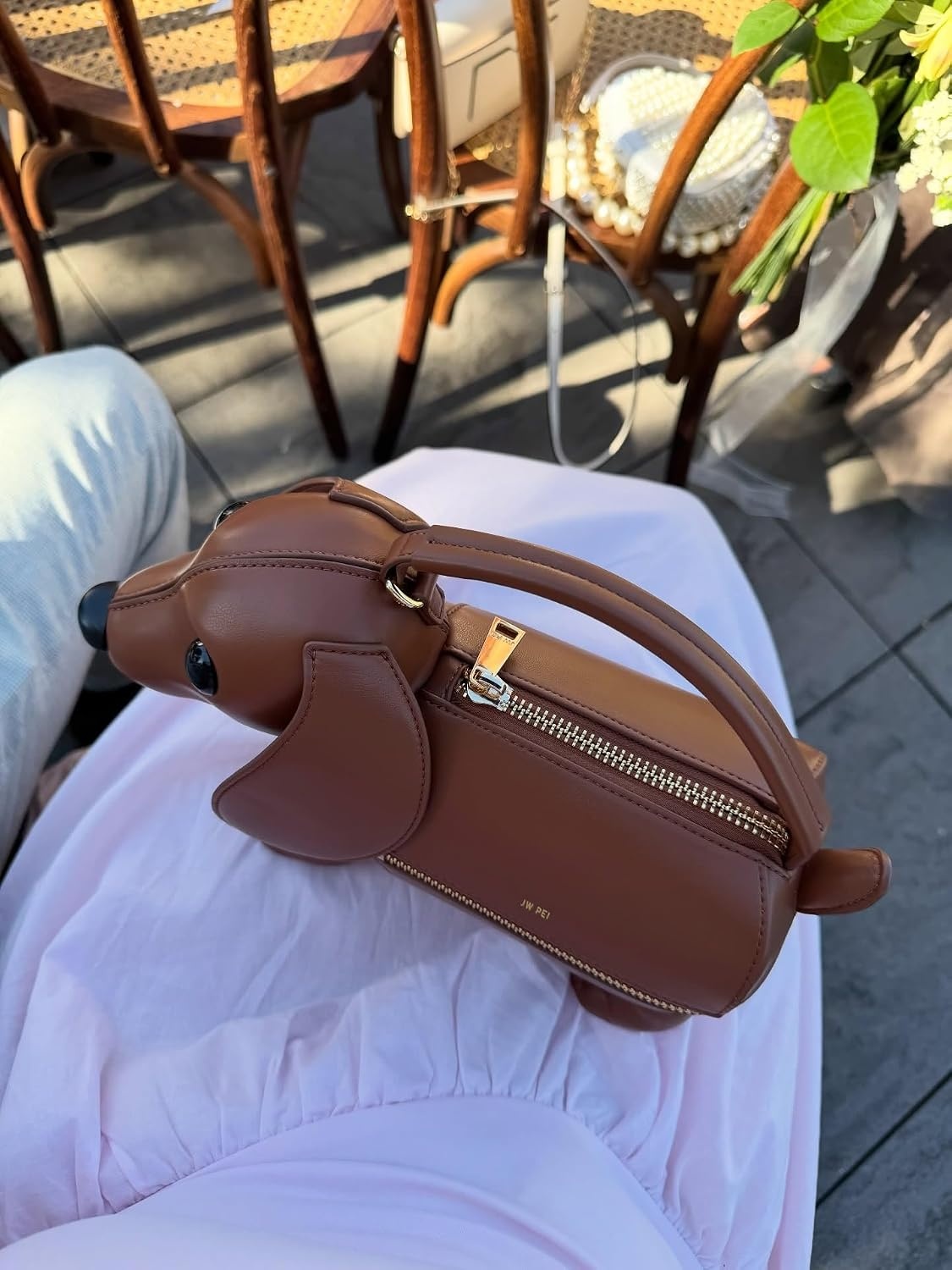 image:imageJW PEI Womens Emilia DogShaped BagBrown