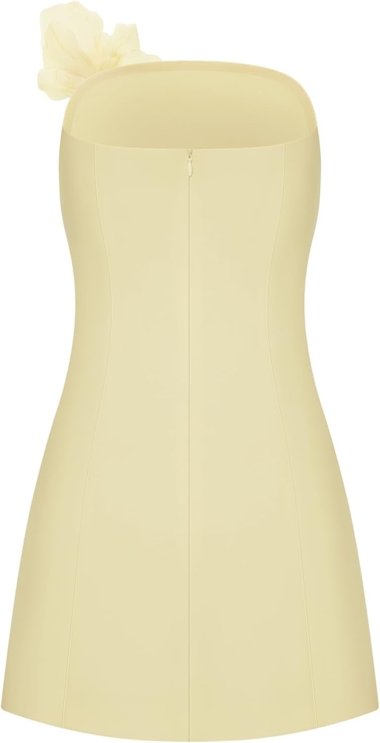 image:imageJW PEI Womens Floral Printed Mini DressYellow
