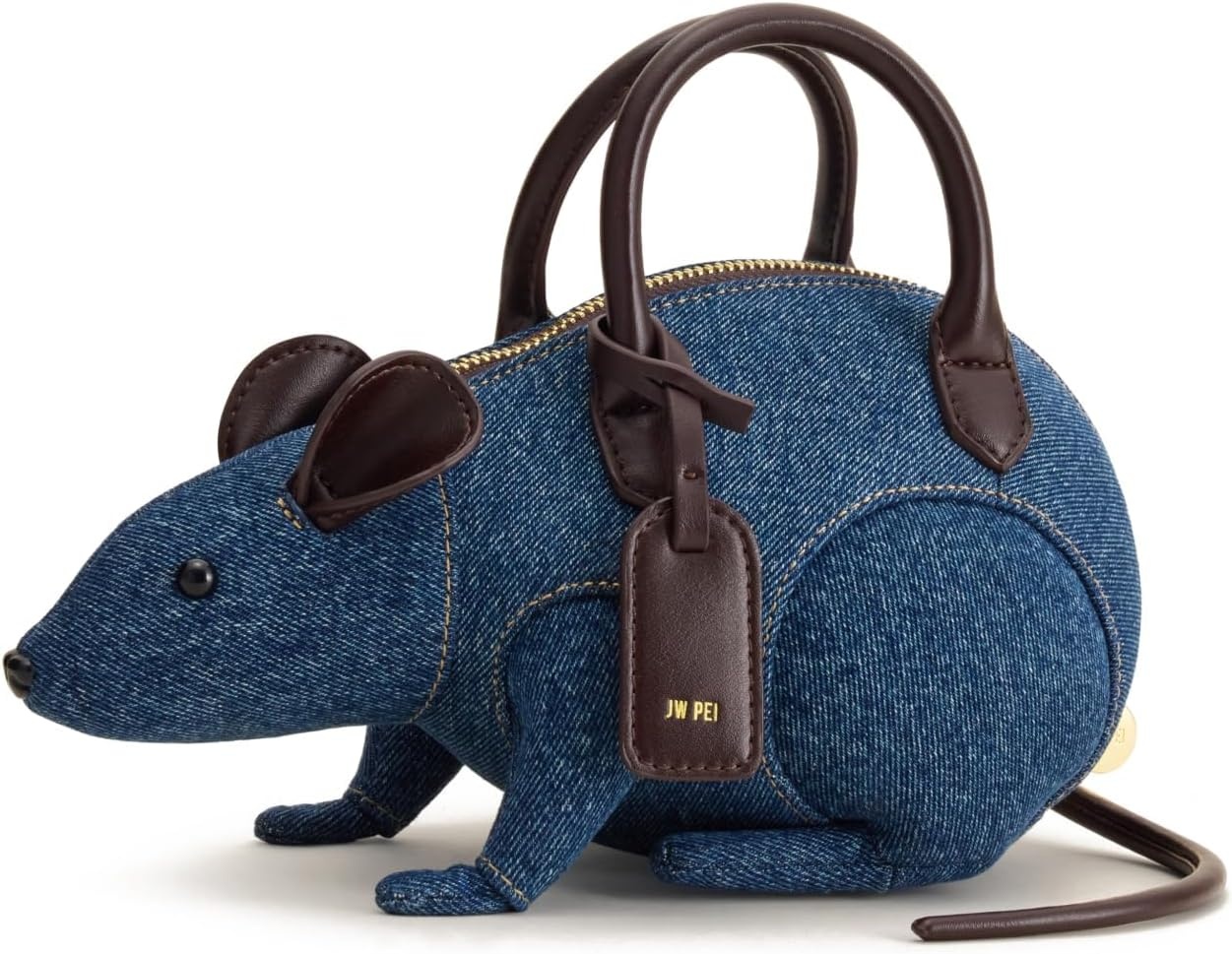image:imageJW PEI Womens Mia Mouse Top Handle BagBlue Denim