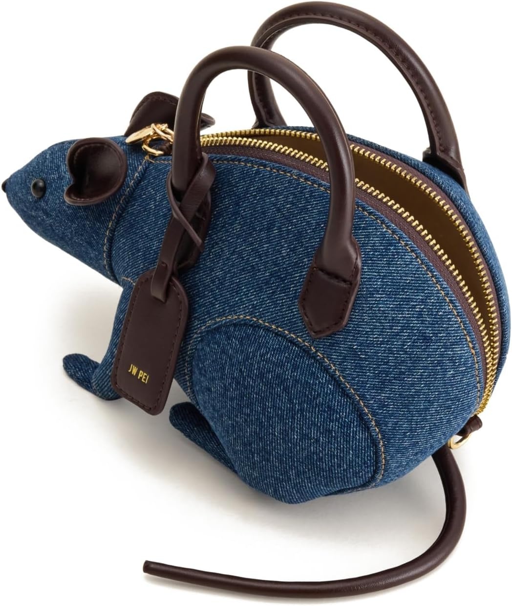 image:imageJW PEI Womens Mia Mouse Top Handle BagBlue Denim
