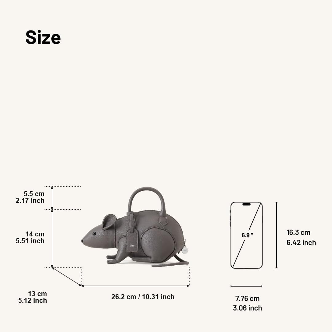 image:imageJW PEI Womens Mia Mouse Top Handle BagGray