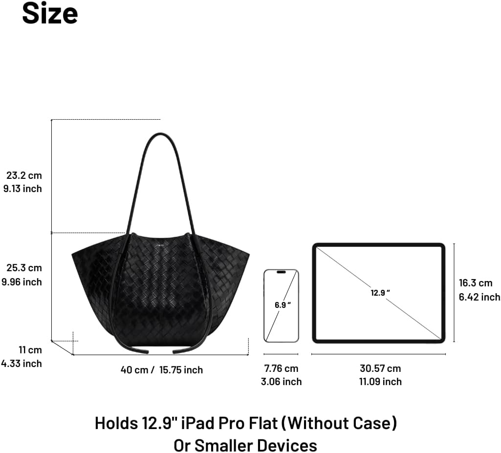 image:imageJW PEI Womens Nala Wide Tote BagBlack