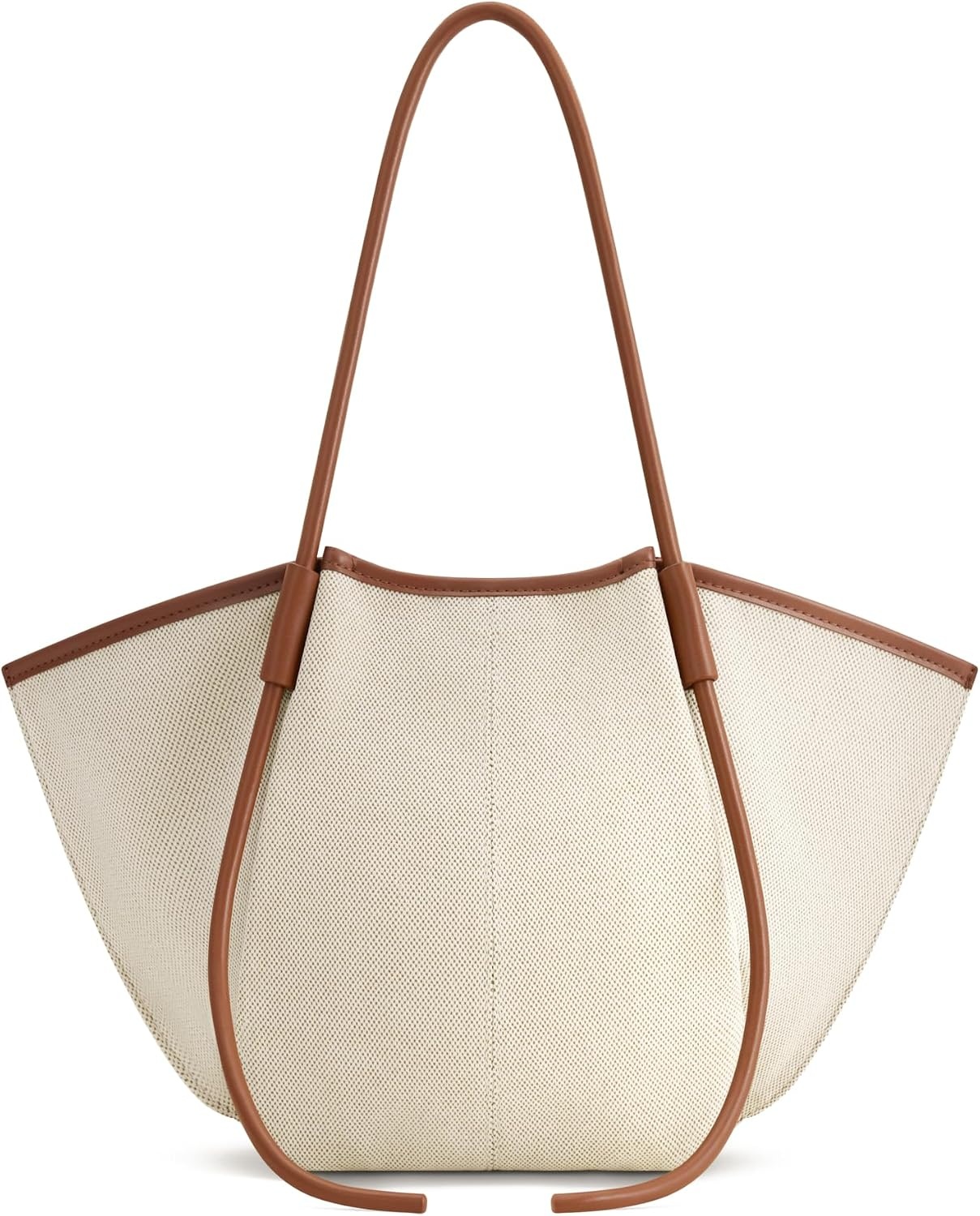 image:imageJW PEI Womens Nala Wide Tote BagBrown Canvas
