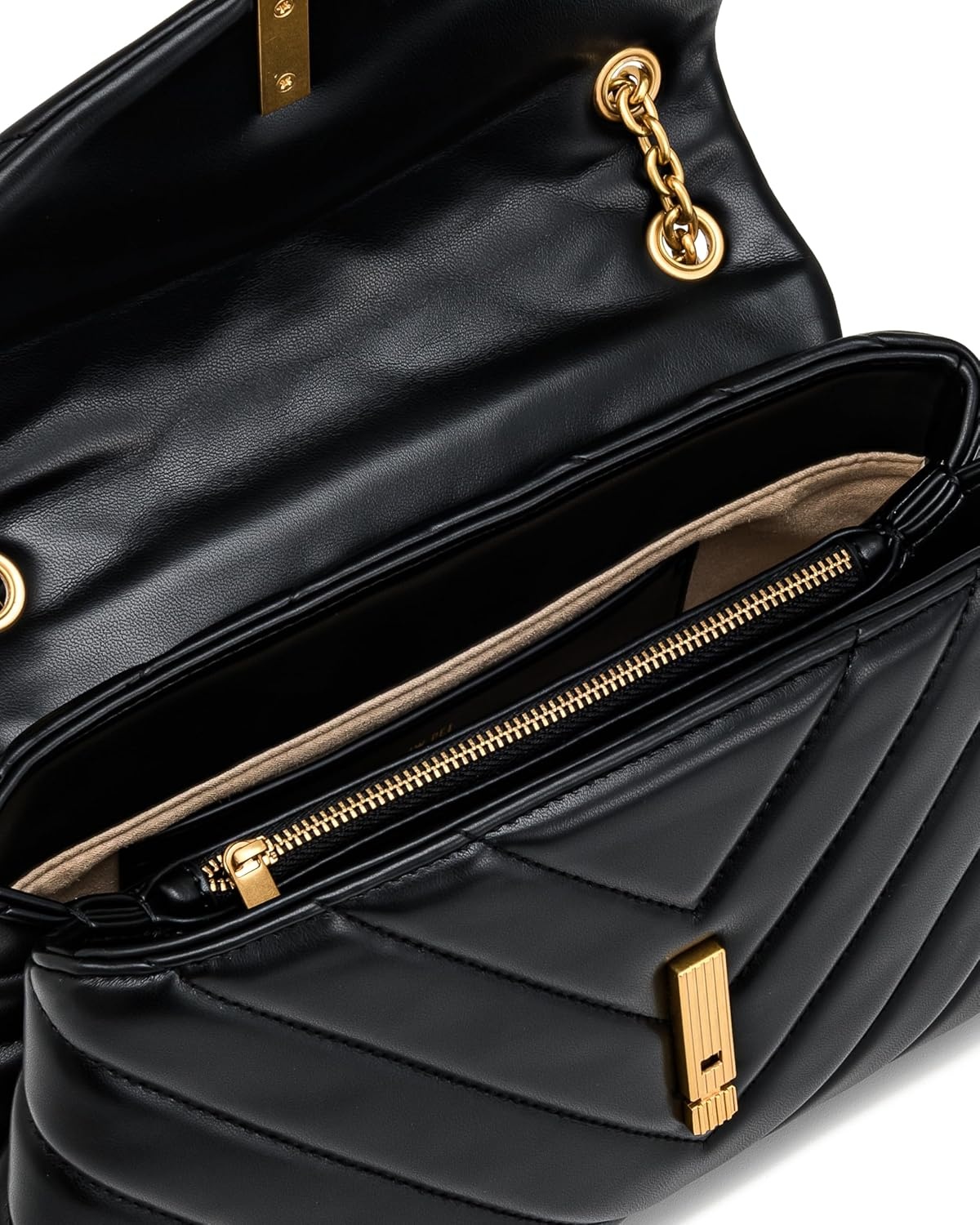 image:imageJW PEI Womens Valerie Chain Flap Shoulder BagBlack