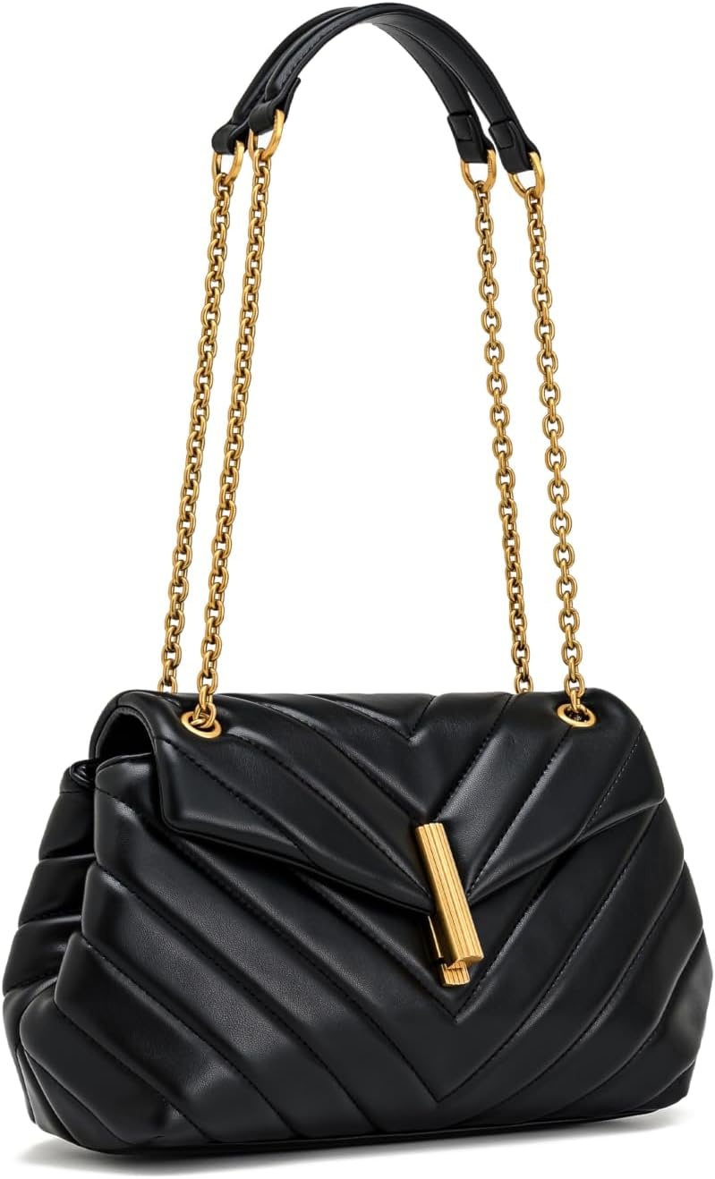 image:imageJW PEI Womens Valerie Chain Flap Shoulder BagBlack