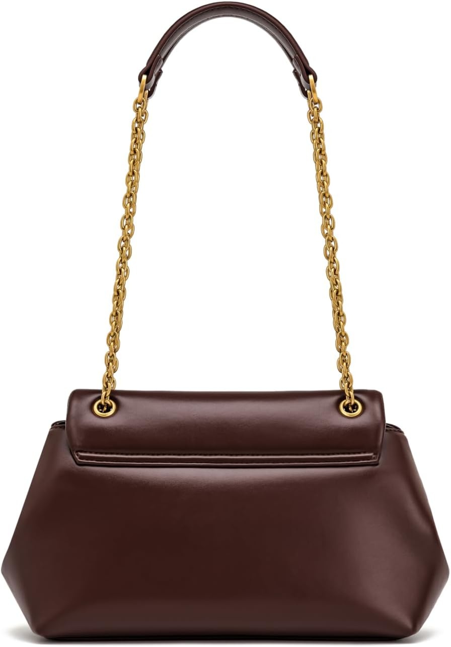 image:imageJW PEI Womens Valerie Chain Flap Shoulder BagDark Brown