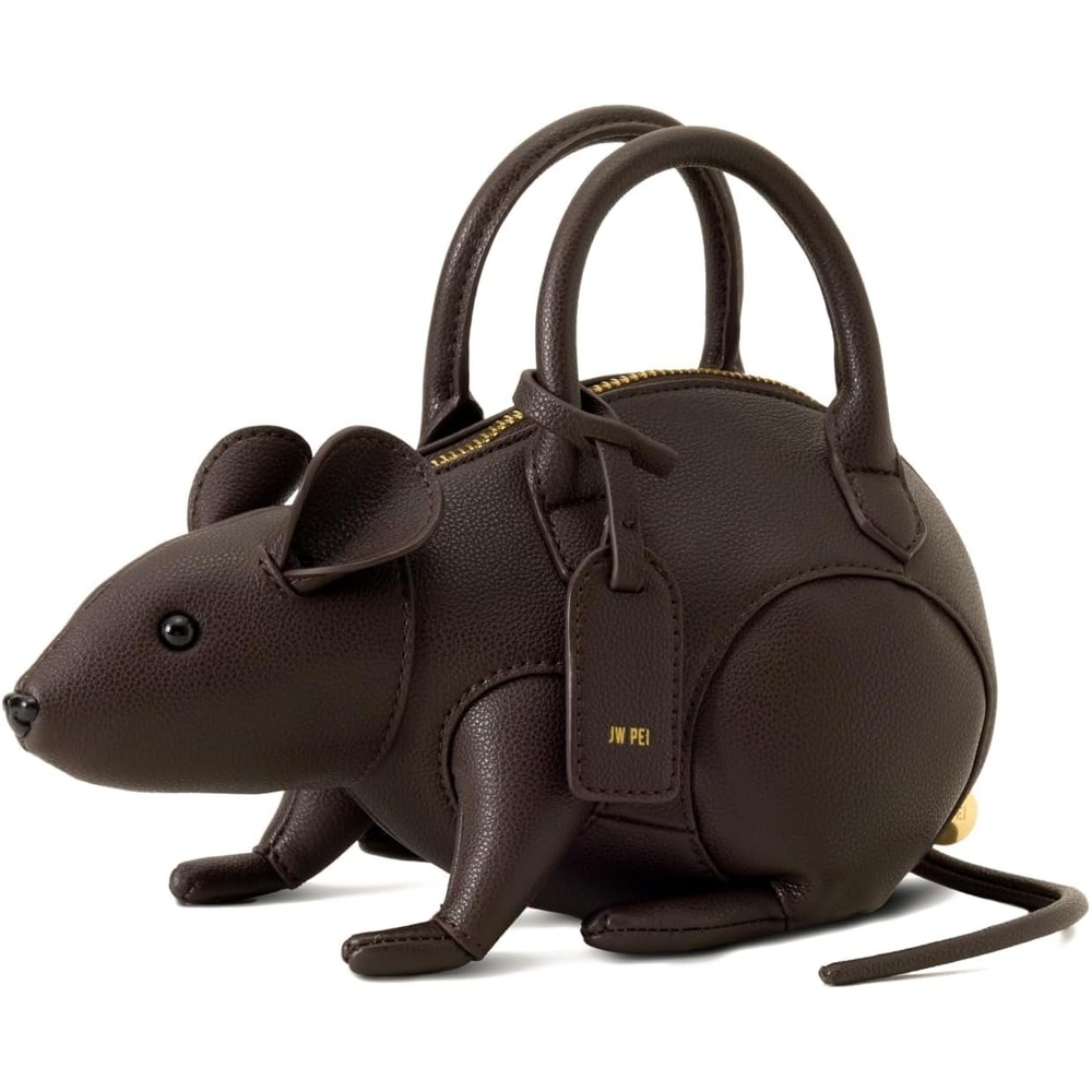 image:imageJW PEI Womens Mia Mouse Top Handle BagDark Brown