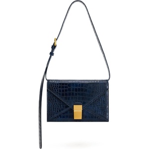 JW PEI Women’s Clio Envelope Crossbody Bag(Navy Croc)