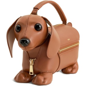 JW PEI Women’s Emilia Dog-Shaped Bag(Brown)