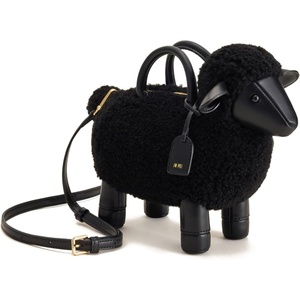 JW PEI Women’s Luna Sheep Top Handle Bag(Black)