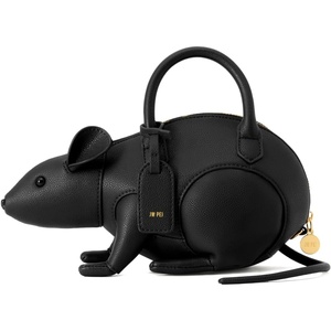 JW PEI Women’s Mia Mouse Top Handle Bag(Black)