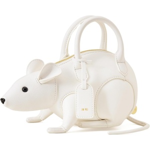 JW PEI Women’s Mia Mouse Top Handle Bag(White)