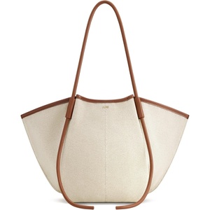 JW PEI Women’s Nala Wide Tote Bag(Brown Canvas)