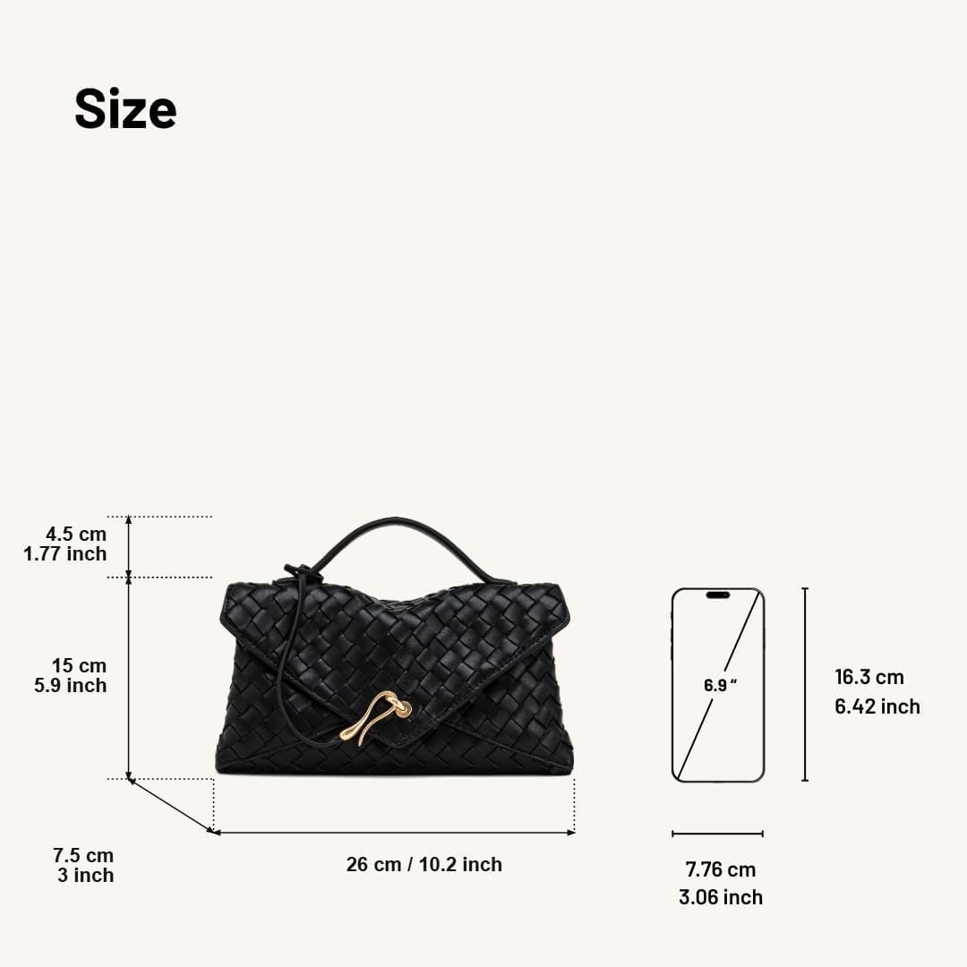 image:imageJW PEI Womens Celeste Woven Envelope Bag