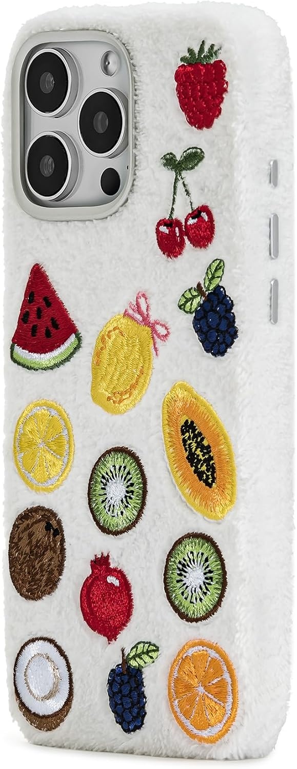image:imageJW PEI Lemon Artificial Crystal Phone Case OrangeFruit Fiesta White