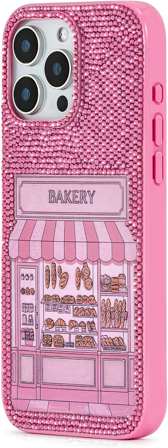 image:imageJW PEI So What Rhinestone Phone Case PinkBakery Pink