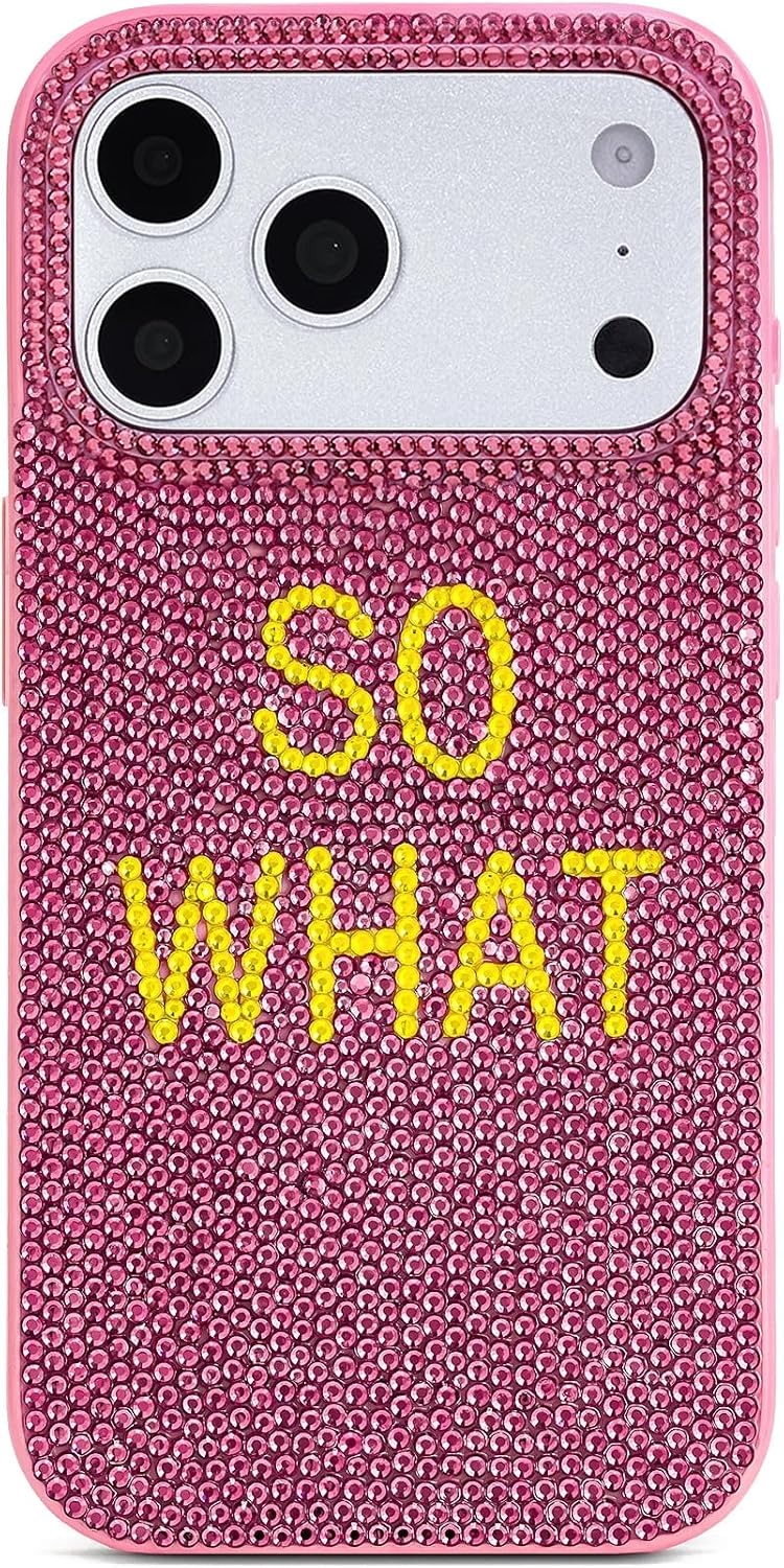 image:imageJW PEI So What Rhinestone Phone Case PinkSo What Pink